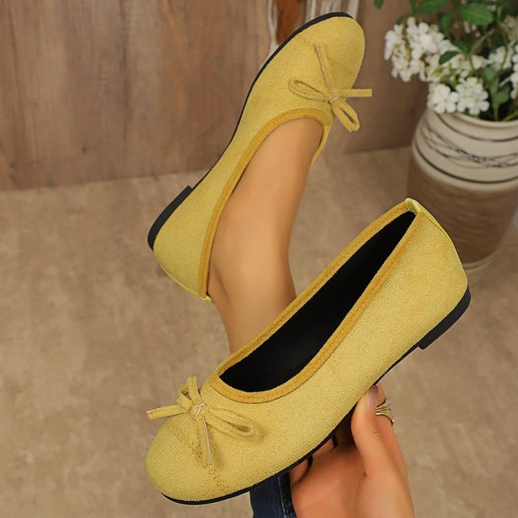 Damen Ballerinas mit zartem Schleifen-Design R&B