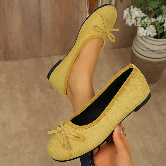 Damen Ballerinas mit zartem Schleifen-Design R&B