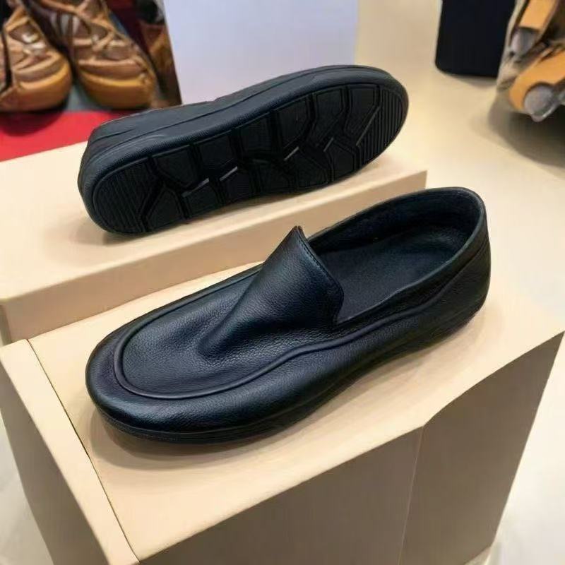 Damen Elegante Leder Slipper mit komfortabler Innensohle R&B