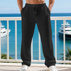 Herren Sportliche Freizeithose mit elastischem Bund und strukturiertem GewR&Be R&B