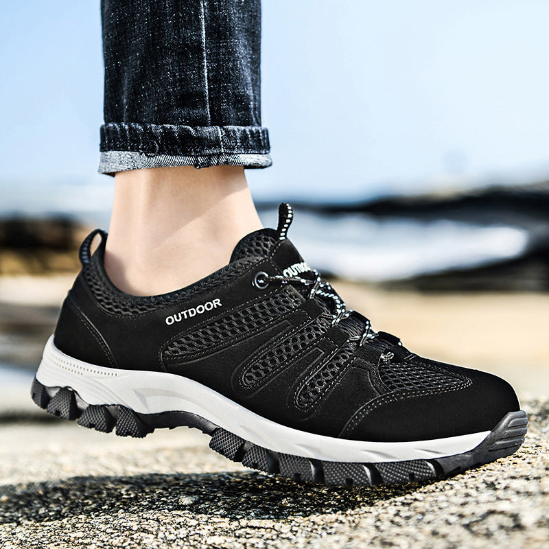 Damen Sportliche Outdoor-Sneaker mit atmungsaktivem Obermaterial und rutschfester Sohle