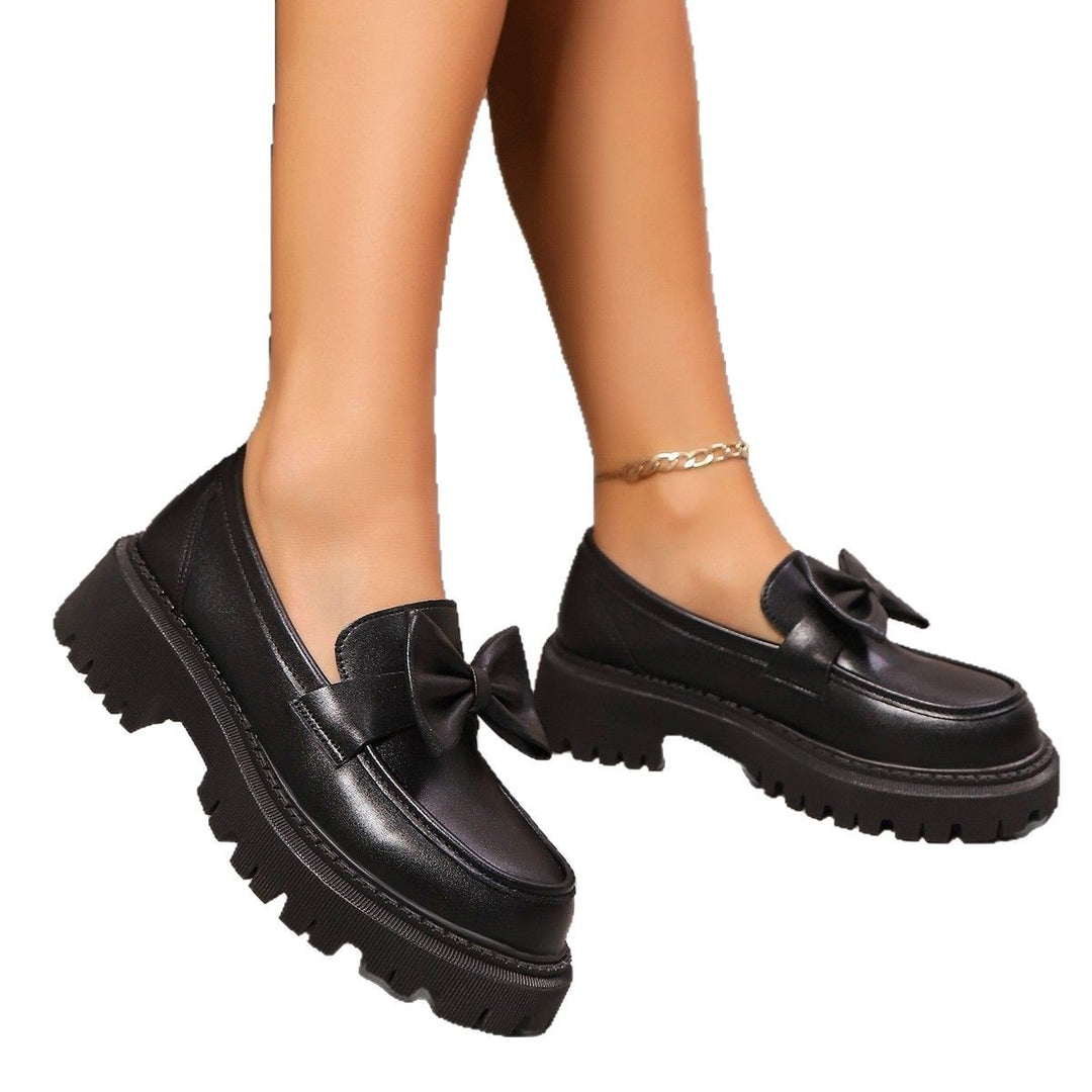 Damen moderne Slipper mit dekorativer Schleifenverzierung R&B
