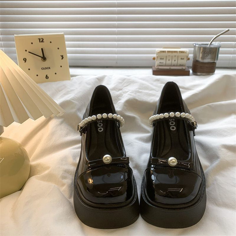 Damen Elegante Slingback-Pumps mit dekorativen Perlen und modischem Absatz R&B