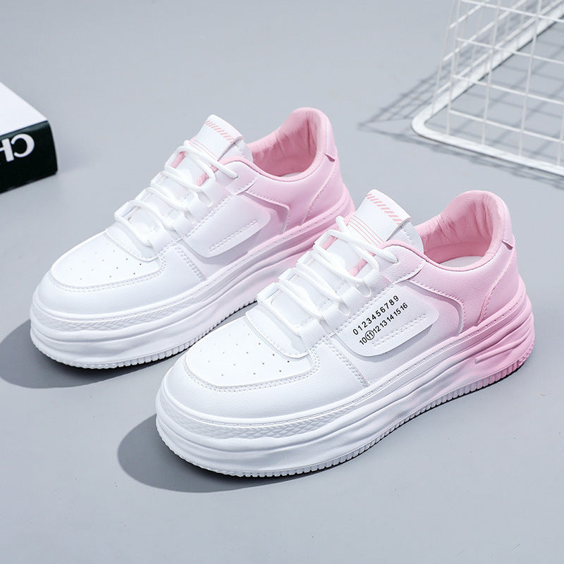 Damen modische Plateau Sneakers mit komfortabler Dämpfung R&B