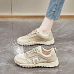 Damen Komfortable Sport-Sneaker mit atmungsaktive Obermaterial und robustem Sohlenprofil R&B