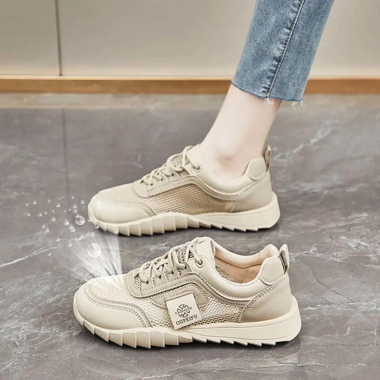 Damen Komfortable Sport-Sneaker mit atmungsaktive Obermaterial und robustem Sohlenprofil R&B