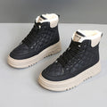 Damen warme gefütterte High-Top Sneakers R&B