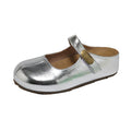 Damen modische Clogs mit elegantem Riemen und komfortabler Sohle