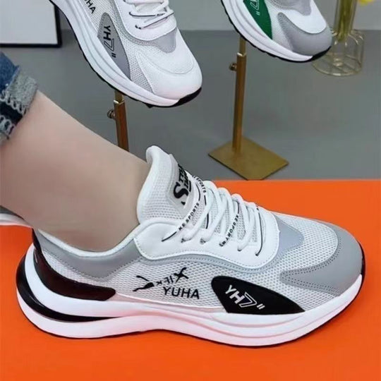 Damen leichte und atmungsaktive Sportschuhe mit flexibler Sohle R&B