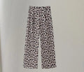 Damen Weite Leoprint-Hosen R&B