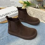 Damen modische Chelsea Boots mit rutschfester Sohle und chicem Detail R&B
