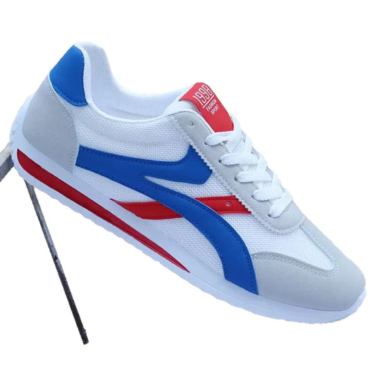 Damen Sportlich-Style Sneakers mit atmungsaktiver Oberflächenstruktur und stabiler Sohle R&B