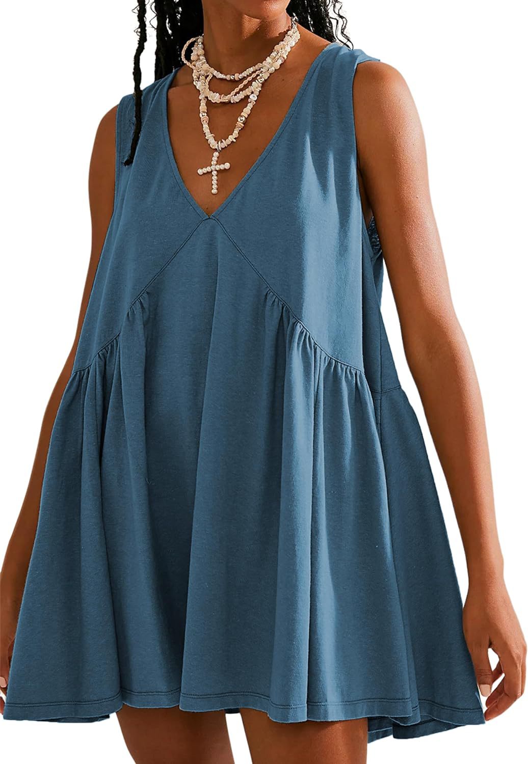 Damen Freizeitkleid aus leichtem, atmungsaktivem Material R&B