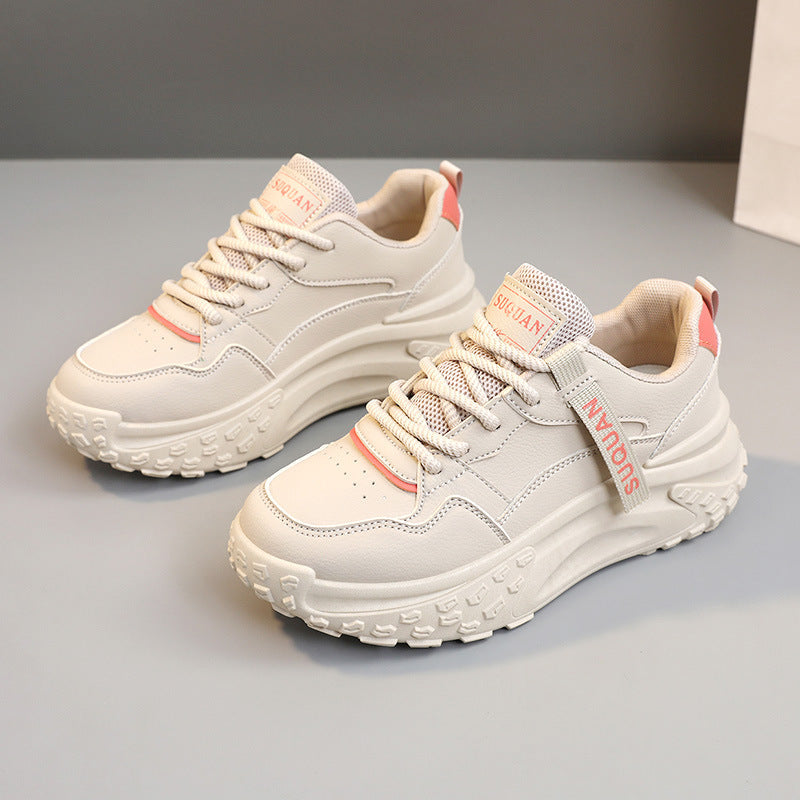 Damen sportliche Chunky Sneaker mit rutschfester Sohle und atmungsaktivem Obermaterial R&B