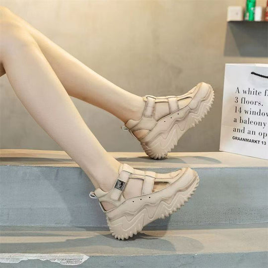 Damen Trendige Sandalen mit rutschfester Sohle und verstellbarem Riemensystem R&B