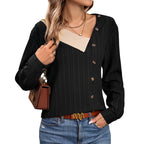 Damen modischer Strickpullover R&B