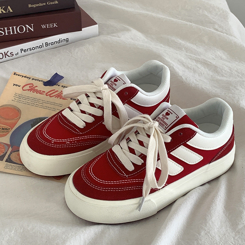 Damen Sportliche Sneakers mit einzigartiger Oberflächenstruktur und dämpfender Sohle R&B