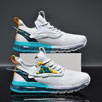Damen High-Performance Laufsneaker mit atmungsaktiver Mesh-Oberfläche und innovativer Dämpfungstechnologie R&B