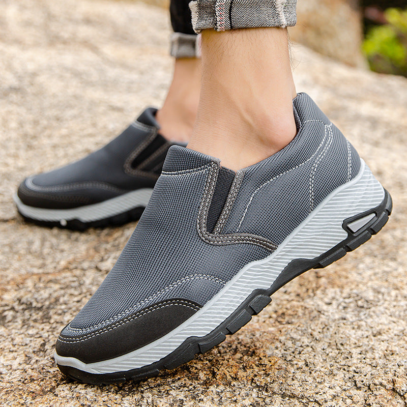 Damen Komfortable Slip-On Sneakers mit rutschfester Sohle