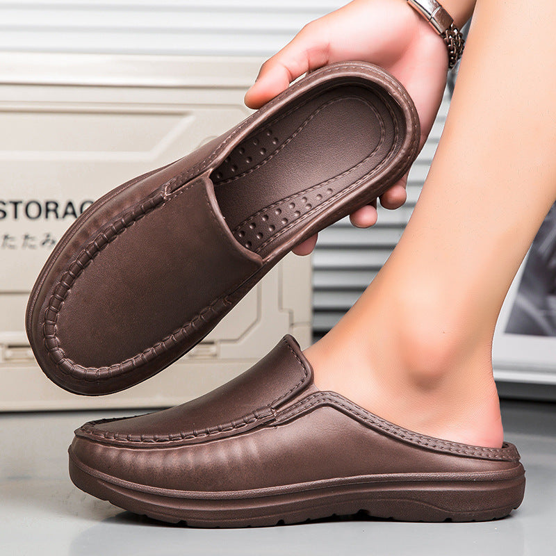 Damen Bequeme Clogs mit rutschfester Sohle und atmungsaktivem Innenfutter R&B