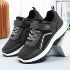 Damen Sportliche Sneaker mit elastischem Klettverschluss und atmungsaktivem Mesh-Obermaterial R&B