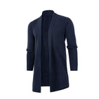 Herren Strickjacke mit offenem Schnitt und praktischen Taschen R&B