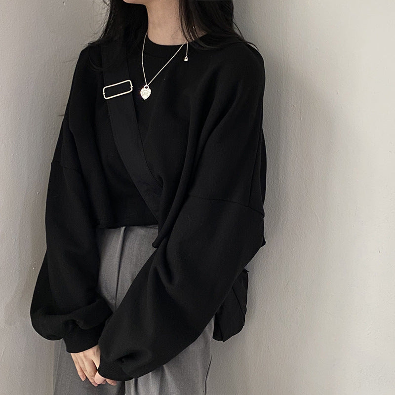 Damen Cropped Sweatshirt R&B