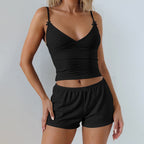 Damen Leichtes und bequemes Schlafanzug-Set R&B