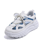 Damen Sneakers mit sportlichem Design und atmungsaktiven Mesh-Einsätzen R&B