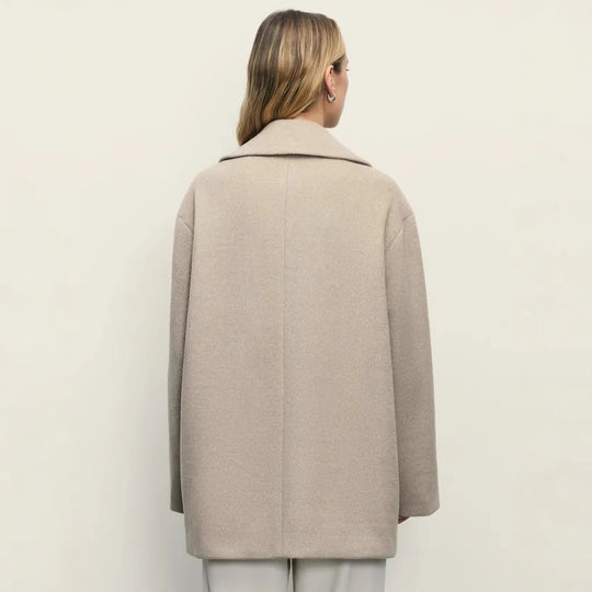 Damen Elegante Doppeltüra-Manteljacke R&B