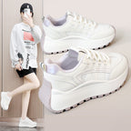 Damen Sportliche Chunky Sneaker mit dämpfendem Sohlenprofil und atmungsaktiver Obermaterialstruktur R&B
