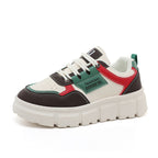 Damen sportliche Sneakers mit dämpfender Sohle und modischem Design R&B