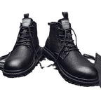 Damen Robuste und modische Lederboots