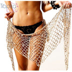 Damen Netzstrandtuch R&B