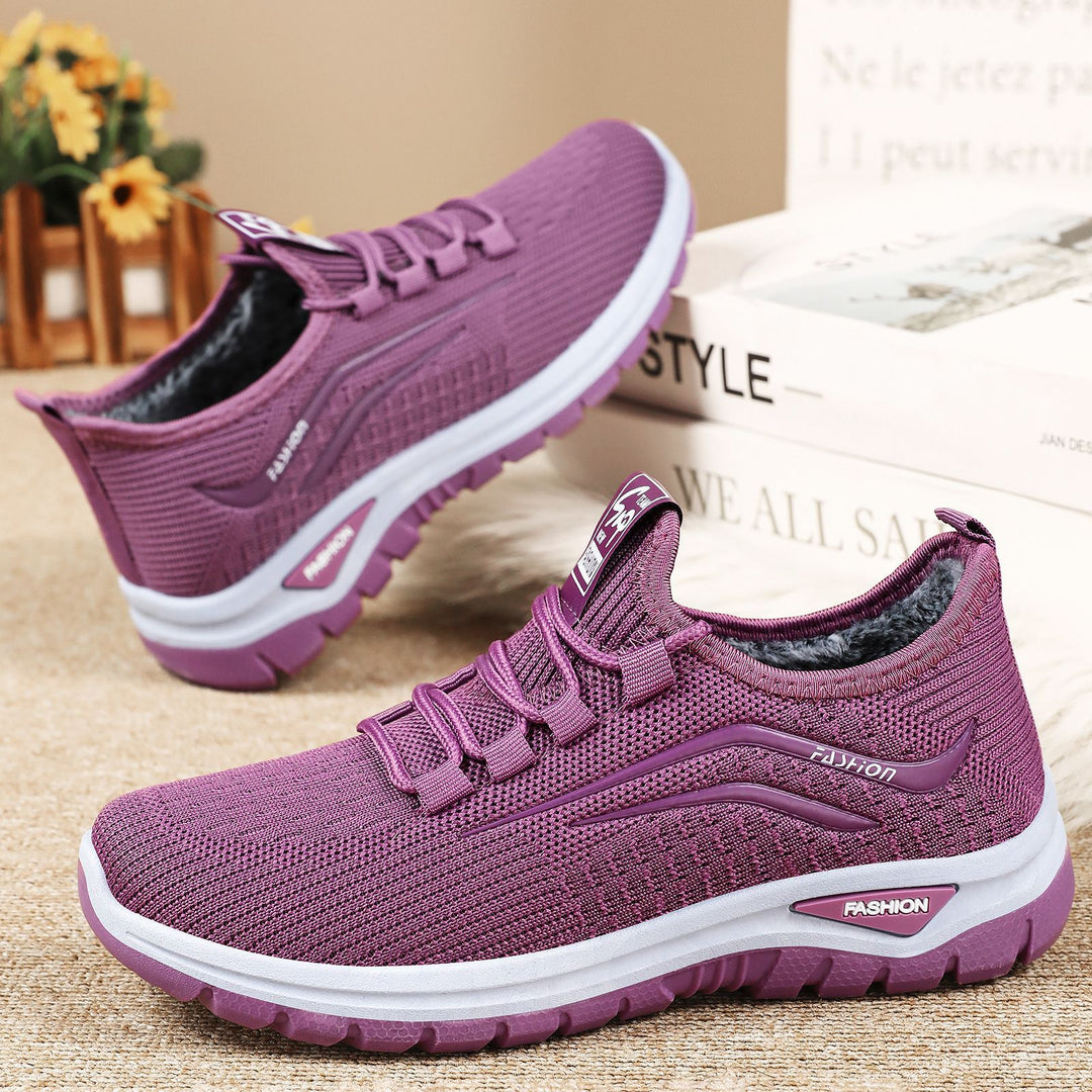 Damen Sportliche Lauf-Sneaker mit atmungsaktivem Obermaterial und rutschfester Sohle R&B
