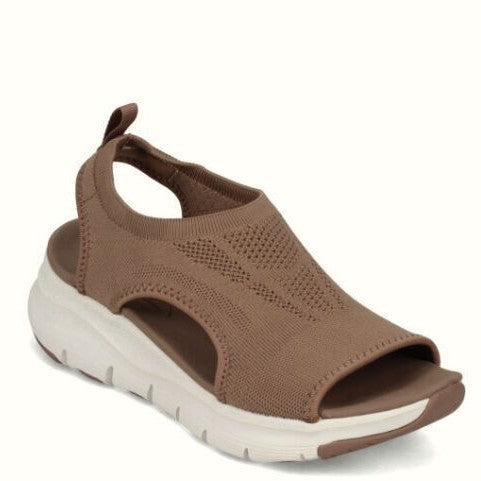 Damen Sportliche Sandalen mit atmungsaktivem Obermaterial und bequemer Plattform R&B