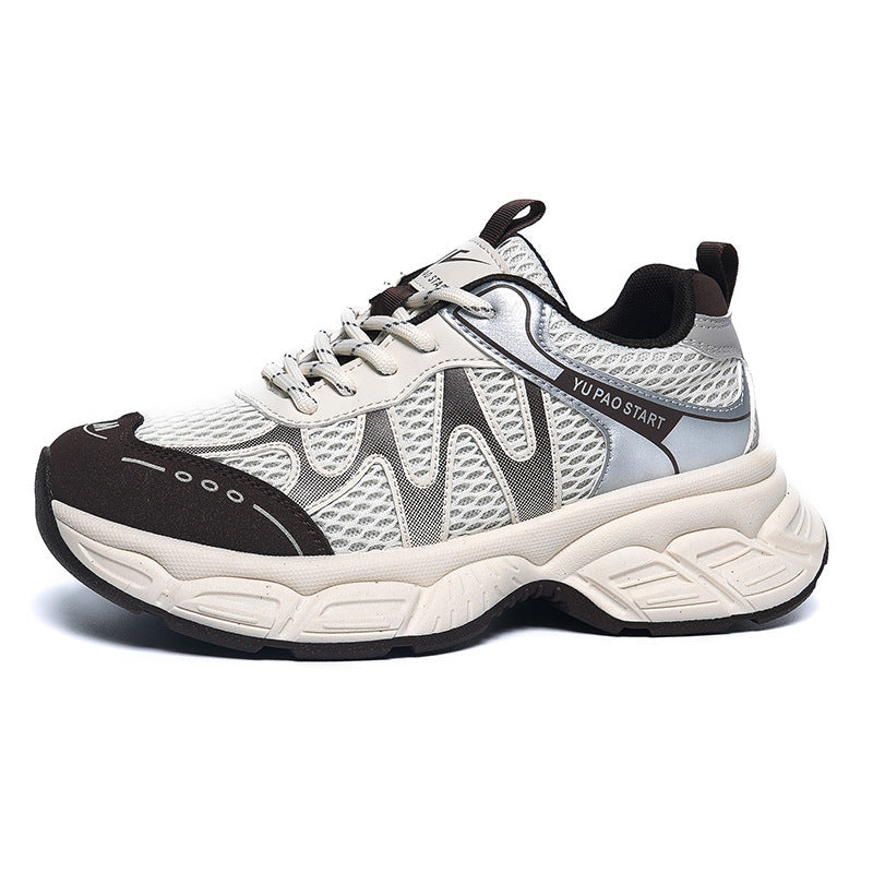 Damen Sportliche Sneakers mit atmungsaktiver Mesh-Oberfläche und rutschfester Sohle R&B 1771155244