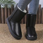 Damen kuschelige Winterboots mit warmem Innenfutter R&B