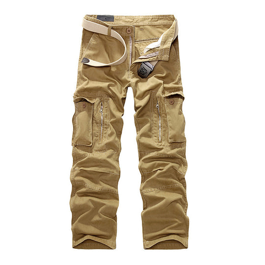 Herren Cargo-Hose mit praktischen Reißverschlusstaschen und elastischem Bund R&B