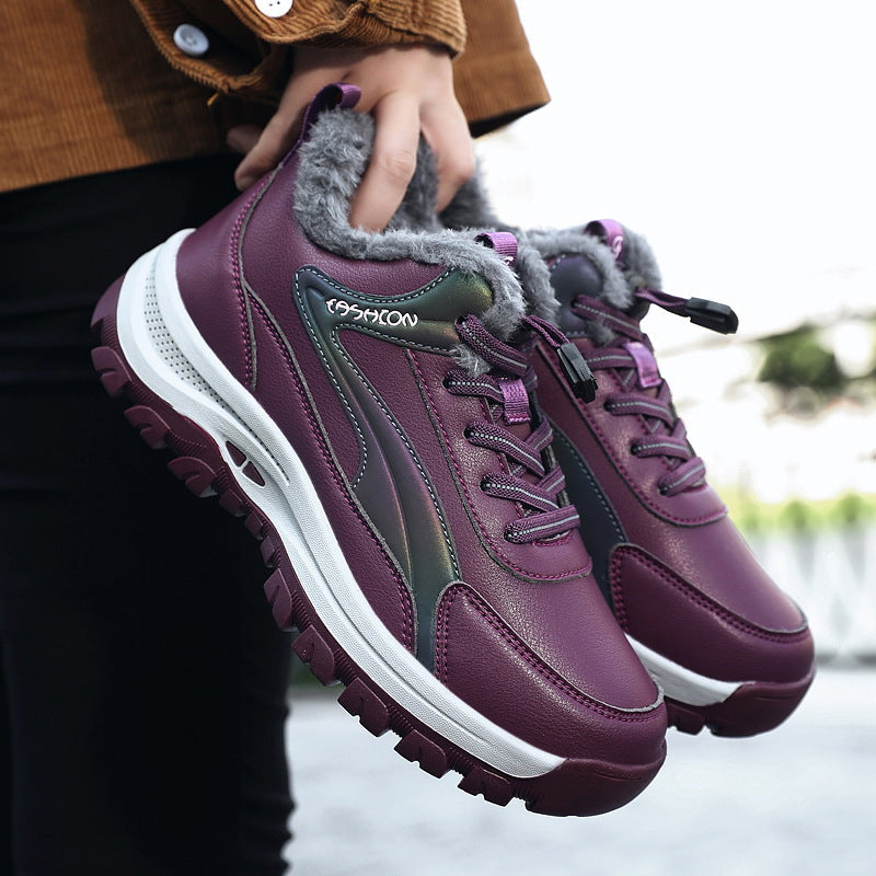 Damen Modische Winter Sneakers mit isolierendem Warmfutter R&B