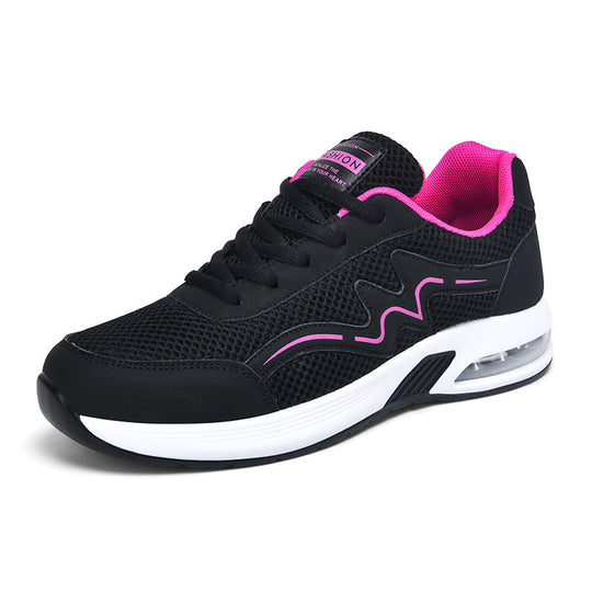 Damen nan City-Walking-Sneaker mit sichtbarer Fersenluftkammer und ergonomischer EVA-Dämpfung R&B