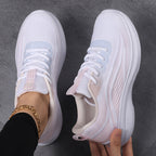 Damen Sportliche Leichtgewicht Sneakers mit atmungsaktivem Obermaterial