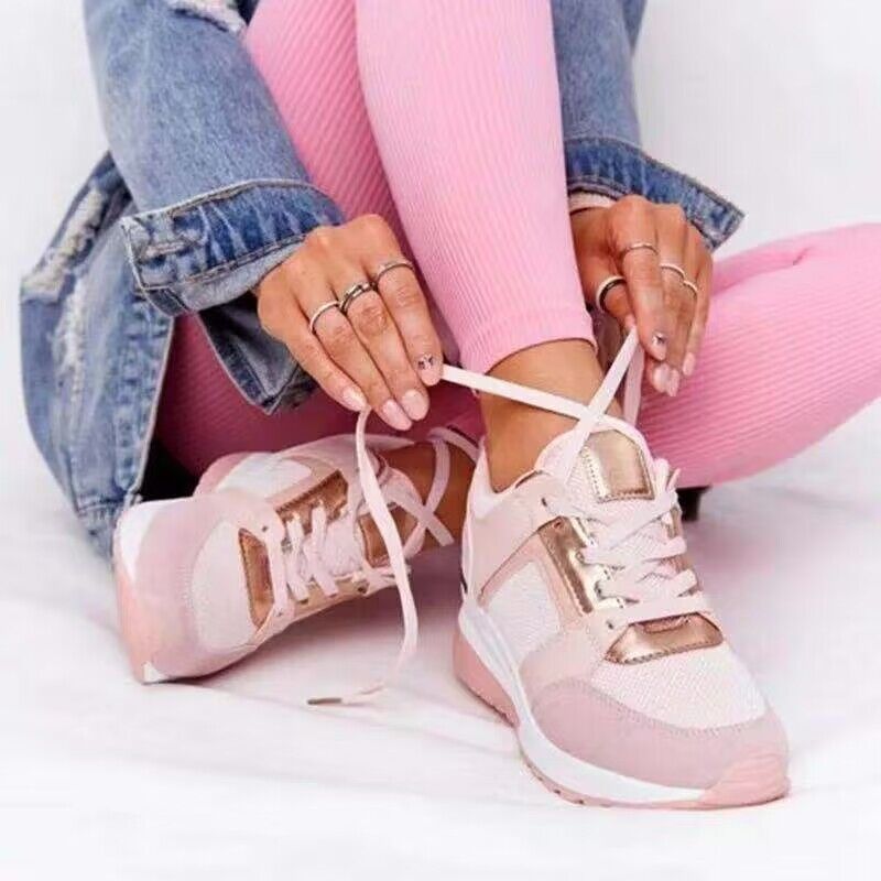 Damen Wedge-Sneaker mit atmungsaktivem Obermaterial und komfortablem Fußbett R&B