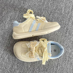 Damen Sportliche Sneakers mit verspieltem Schleifendetail
