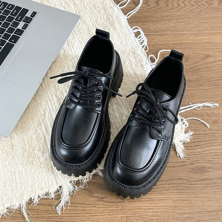 Damen Modische Schnürschuhe mit hochgezogenem Profil R&B