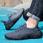 Damen Sportliche Freizeitschuhe mit atmungsaktiver Mesh-Oberfläche und rutschfester Sohle R&B