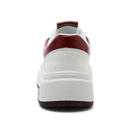 Damen Modische Plateausneaker mit sportlichem Design und atmungsaktiven Materialien R&B