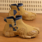Damen modische wasserdichte Stiefeletten mit hohem Komfort und rutschfester Sohle R&B