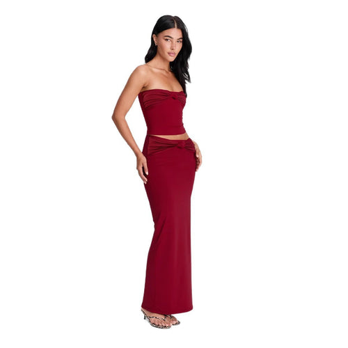 Damen Crop Top und Rock Set R&B