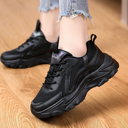 Damen modische Sneakers mit atmungsaktiven Eigenschaften und rutschfester Sohle R&B